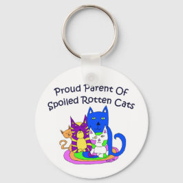Proud Cat Parent Sleutelhanger