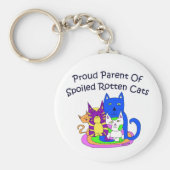 Proud Cat Parent Sleutelhanger (Voorkant)