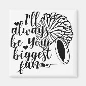 Proud cheerleader-ouder magneet (Voorkant)