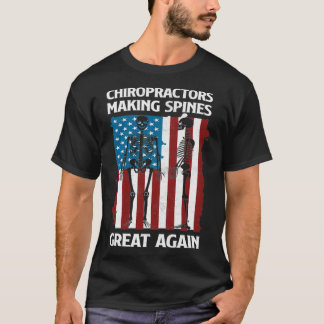 Proud Chiropractors USA T-shirt