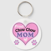 Proud Chow Chow mama Sleutelhanger (Voorkant)