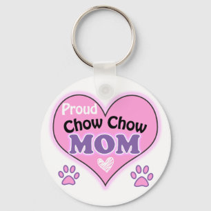 Proud Chow Chow mama Sleutelhanger
