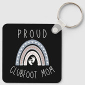 Proud Clubfoot mama Sleutelhanger (Achterkant)