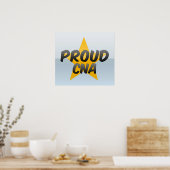 Proud Cna Poster (Keuken)