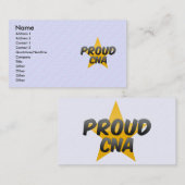 Proud Cna Visitekaartje (Voorkant / Achterkant)