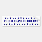 Proud Coast Guard Bumpersticker (Voorkant)
