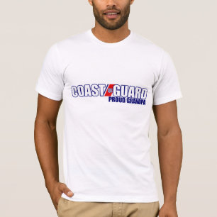 Proud Coast Guard Grandpa T-shirt