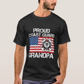 Proud Coast Guard Grandpa T-shirt
