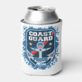 Proud Coast Guard Mam Blikjeskoeler (Blikje Voorkant)