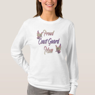 Proud Coast Guard Mam T-shirt