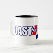 Proud Coast Guard-moeder Tweekleurige Koffiemok (Voorkant links)