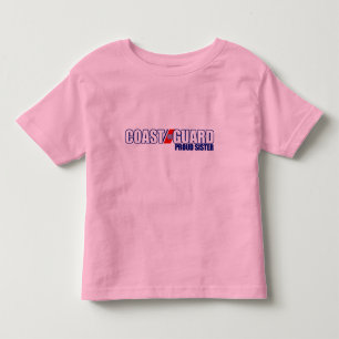 Proud Coast Guard Sister Kinder Shirts