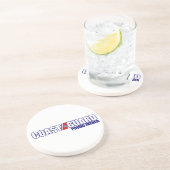 Proud Coast Guard Vader Zandsteen Onderzetter (Zijkant)