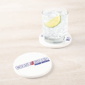 Proud Coast Guard Zandsteen Onderzetter (Zijkant)