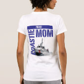 Proud Coastie Mam/Boat T-shirt (Achterkant)