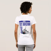 Proud Coastie Mam/Boat T-shirt (Achterkant volledig)