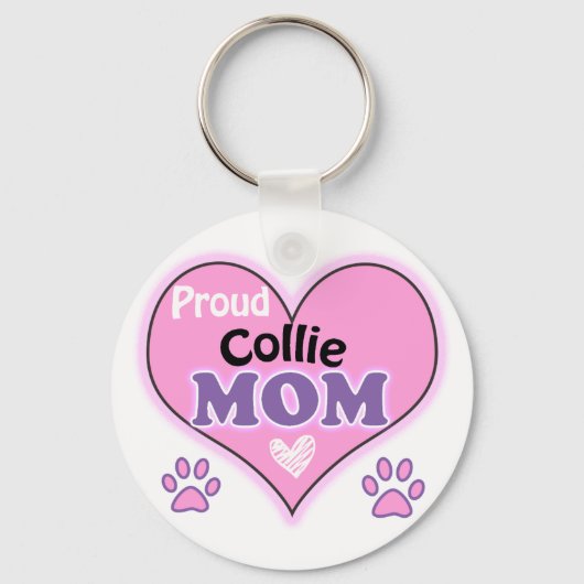 Proud Collie Ma Sleutelhanger (Voorkant)