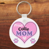 Proud Collie Ma Sleutelhanger (Voorkant)