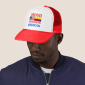 Proud Colombian American Trucker Pet (In situ)