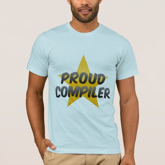 Proud Compiler T-shirt (Voorkant)