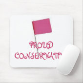 PROUD CONSERVATIVE Pink Muismat (Met muis)