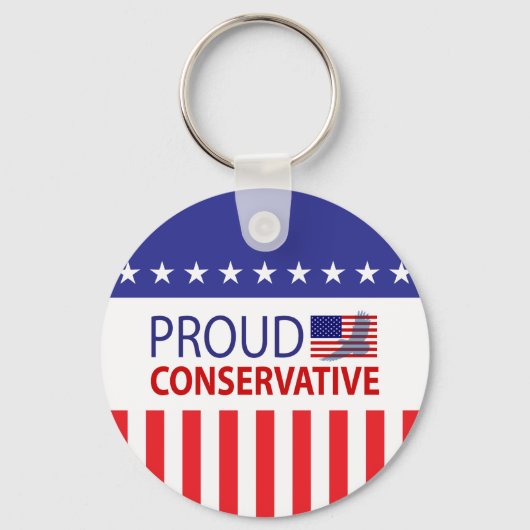 Proud Conservative Sleutelhanger (Voorkant)