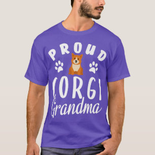 Proud Corgi Grandma  T-shirt