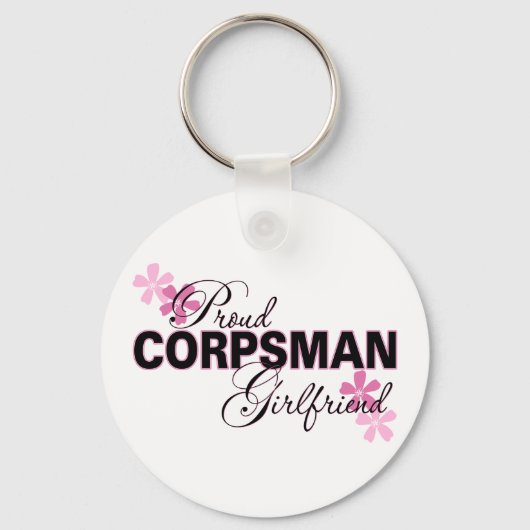 Proud Corpsman Vriendin Sleutelhanger (Voorkant)