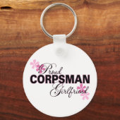 Proud Corpsman Vriendin Sleutelhanger (Voorkant)