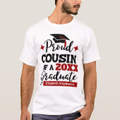 Proud Cousin van 2023 afstuderen familiematching T-shirt (Voorkant)