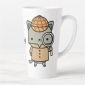 Proud Cozy Mystery Reader Latte Mok (Rechts)