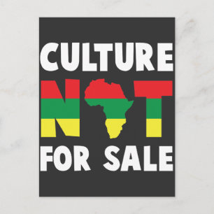 Proud Culture African American Roots Black History Briefkaart