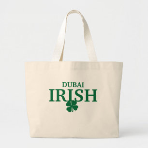 Proud Custom Dubai Irish City T-Shirt Grote Tote Bag