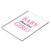 Proud Dad Baby Girl Gifts Notitieboek (Linkerzijde)