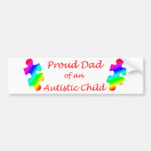 Proud Dad Bumpersticker (Voorkant)