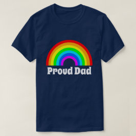 PROUD DAD LGBTQ PRIORITEIT T-SHIRT
