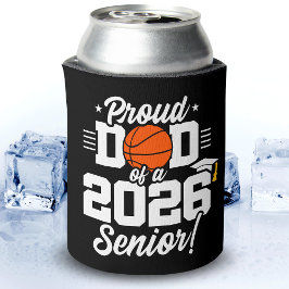 Proud Dad of a 2026 Senior Basketball Graduation Blikjeskoeler