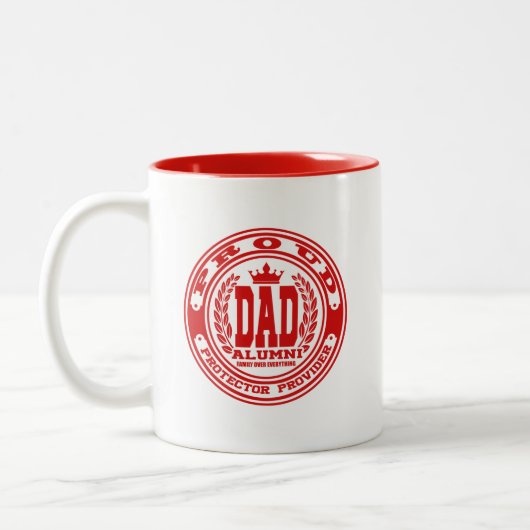 Proud Dad Tweekleurige Koffiemok (Links)