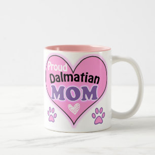 Proud Dalmatian Mam Tweekleurige Koffiemok