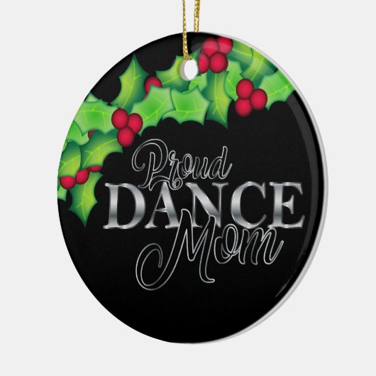 Proud Dance Mam Drill Team Kerstmis Keramisch Ornament (Links)