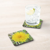 Proud Dandelion Flower. Bier Onderzetter (Rechterzijde)