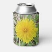 Proud Dandelion Flower. Blikjeskoeler (Blikje Achterkant)