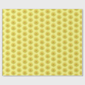 Proud Dandelion Flower - transparant. Cadeaupapier (Vlak)