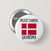 Proud Danish Grandma Ronde Button 5,7 Cm (Voorkant /achterkant)