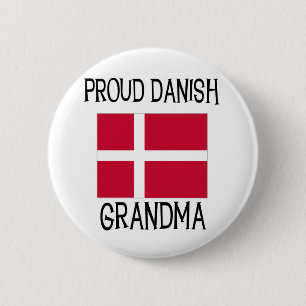 Proud Danish Grandma Ronde Button 5,7 Cm