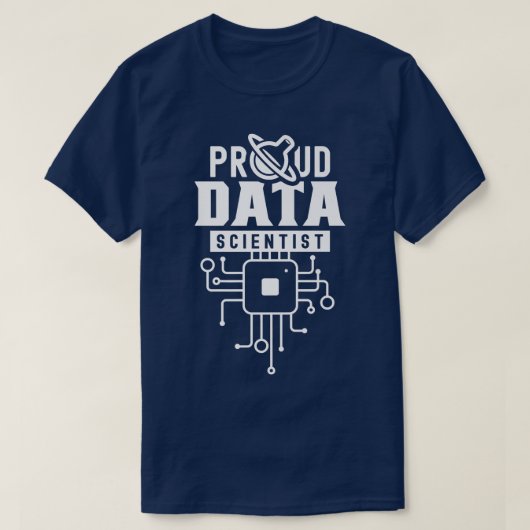 Proud Data Scientist Analyst Science Analytics Pre T-shirt (Design voorkant)