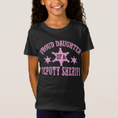 Proud Daughter of a Deputy Sheriff T-shirt (Voorkant)
