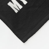 Proud Daughter Of World War 2 Veteran Military Vet Fleece Deken (Hoek)