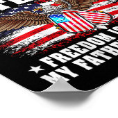 Proud Daughter Of World War 2 Veteran Military Vet Poster (Hoek)