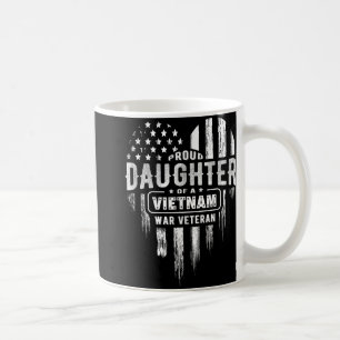 Proud Daughter Vietnam Vet Veteranendag Americ Koffiemok